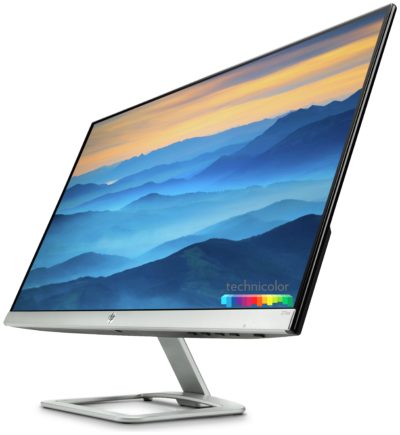 HP 27es (27 inch) Thin Full HD Technicolour PC Monitor.